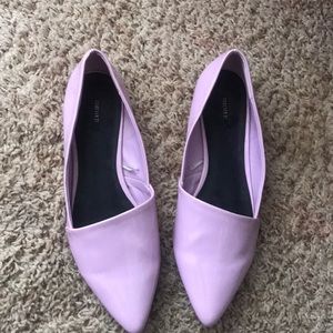 Lilac color flats